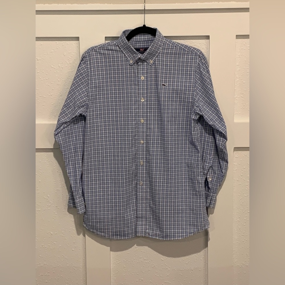 Vineyard Vines Boys Button Up SZ-L